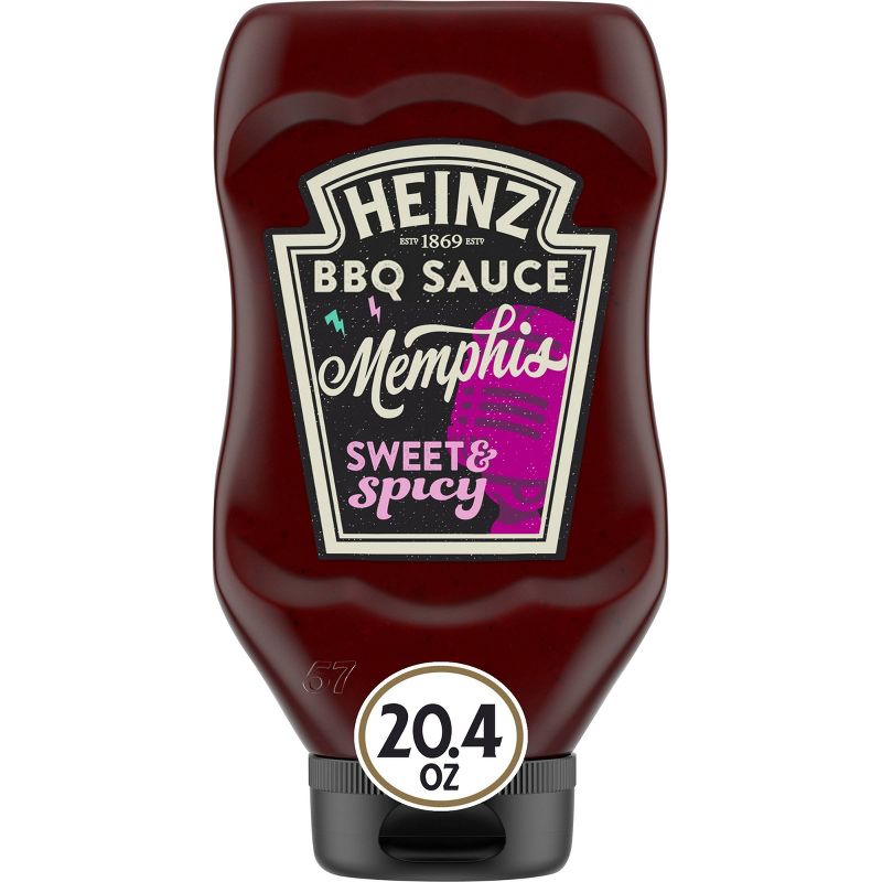 Heinz Memphis Style Sweet & Spicy BBQ Sauce - 20.4oz