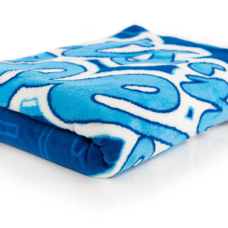 Silver Buffalo Step Brothers Boats 'N Hoes Throw Blanket | Soft Micro Plush | 45 x 60 Inches