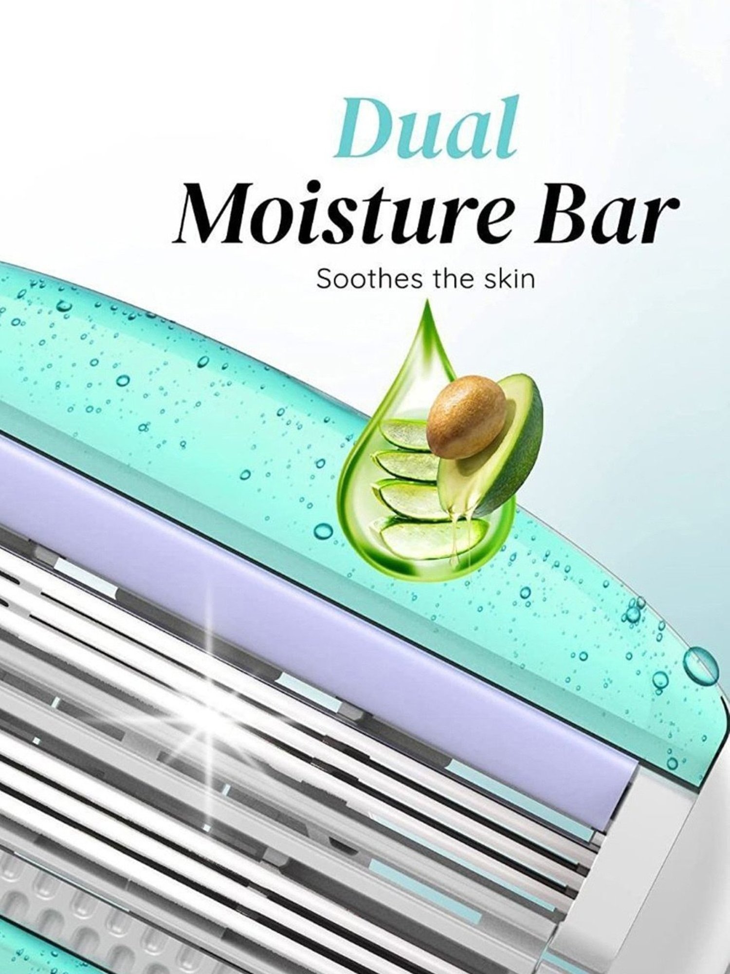 LetsShave Evior Complete Care Pack for Women (Pink/White)