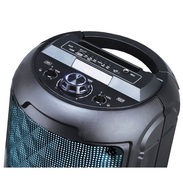 Supersonic 2x 8&rdquo; Portable Bluetooth Speaker with Light Show IQ-7208DJBT