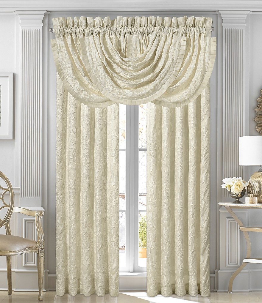 J. Queen New York Marquis Damask Window Treatments