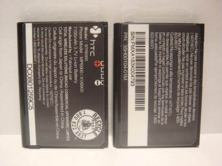 HTC OEM Touch XV6900 6900 MP6900 BTR6900 Battery