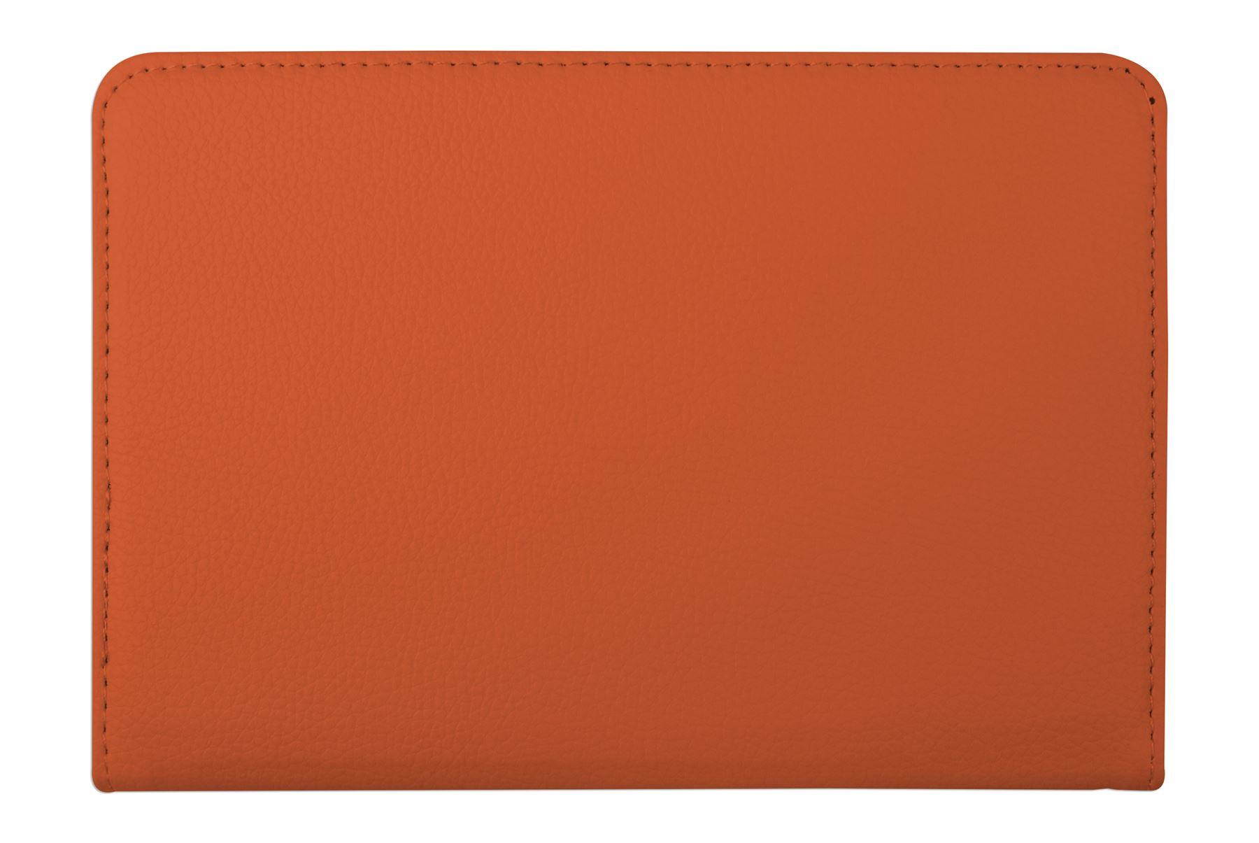 Hellfire Trading PU Leather Case 360 Rotatin for Samsung Galaxy Tab S2 T715 T710 - Orange