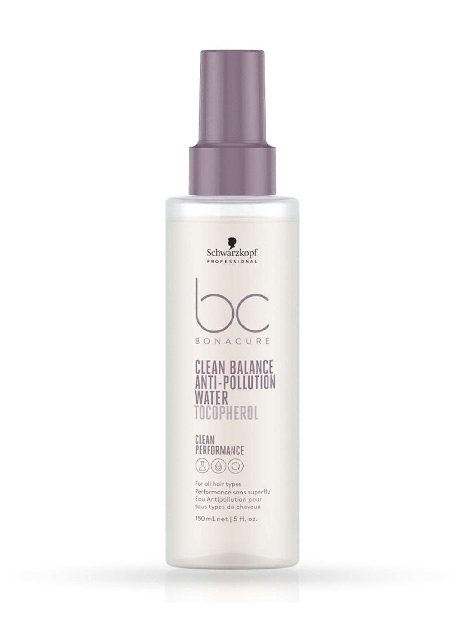 Schwarzkopf Professional Bonacure Clean Balance Anti-Pollution Water with Tocopherol - 150 ml