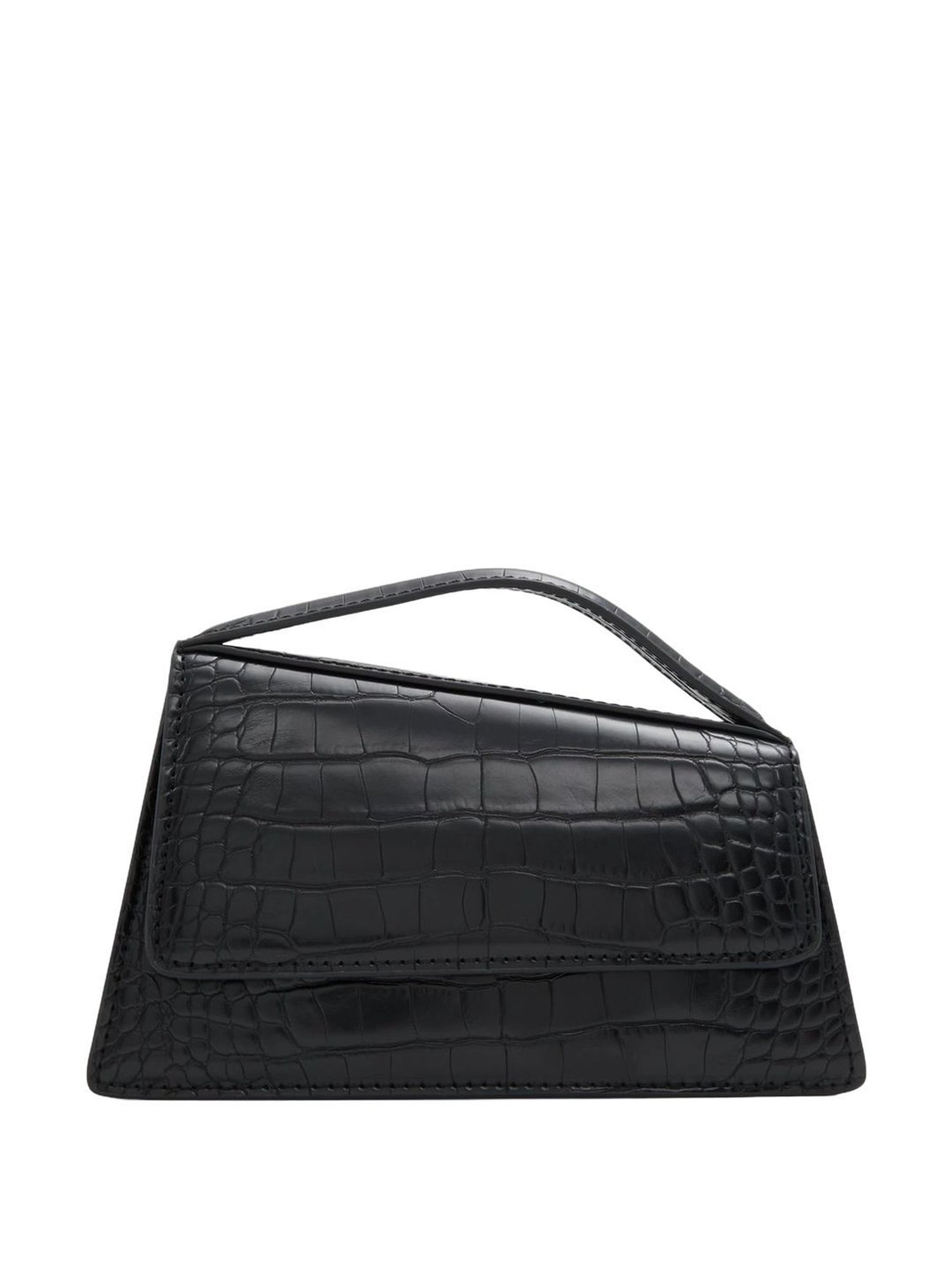 Call It Spring Black Textured Small Handbag