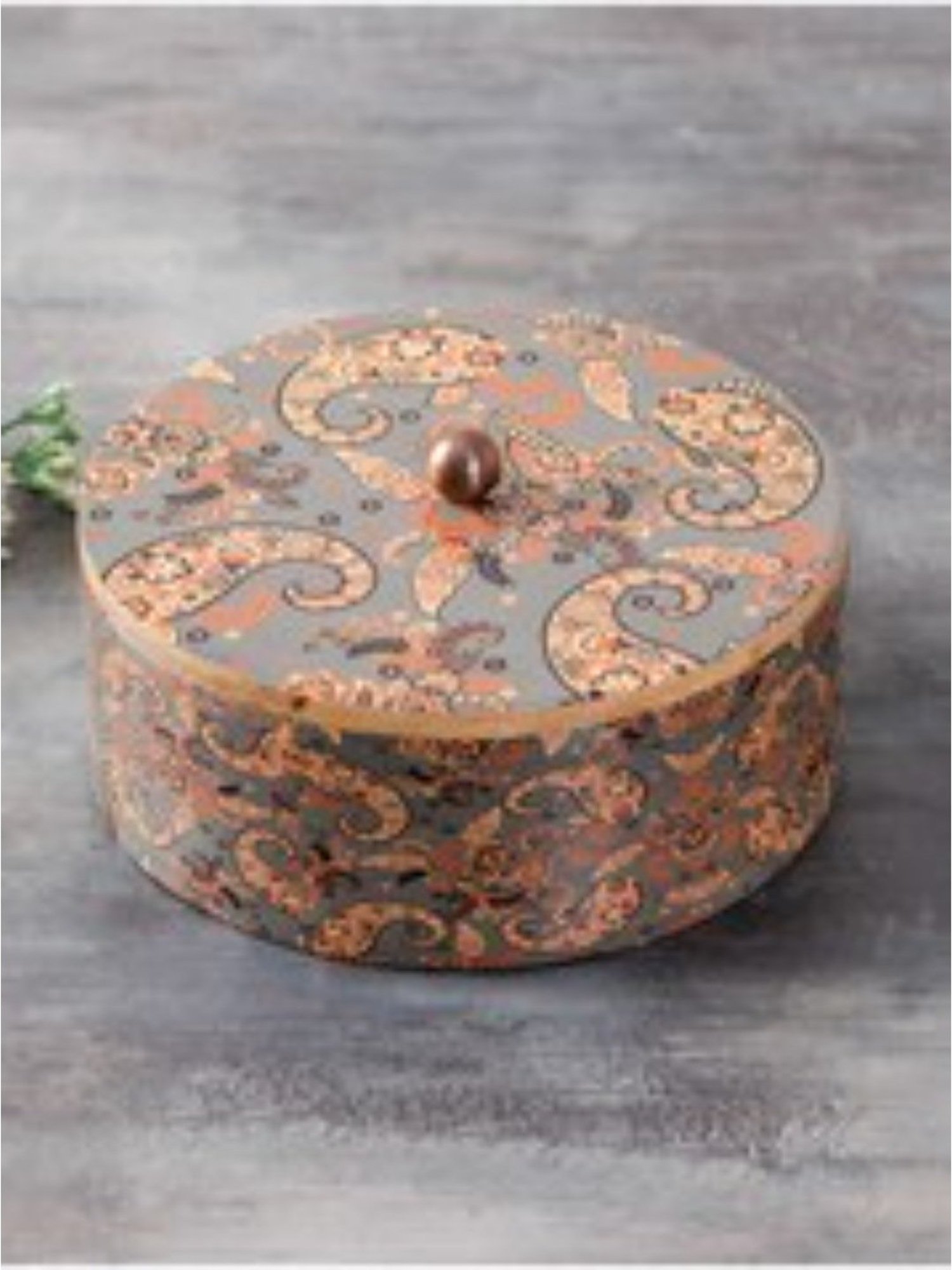 Nestroots Grey masala box for kitchen Masala dani spice rack containers for kitchen storage spice