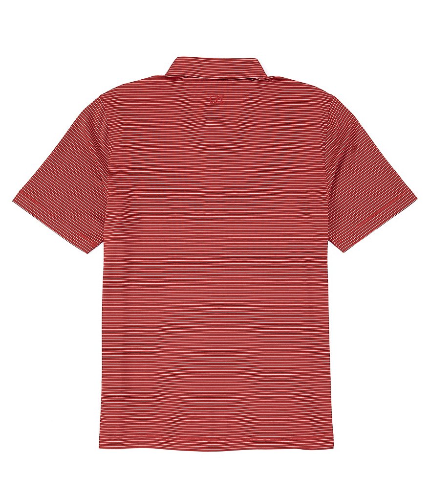 Cutter & Buck Forge Pencil Stripe CB DryTec Short-Sleeve Polo