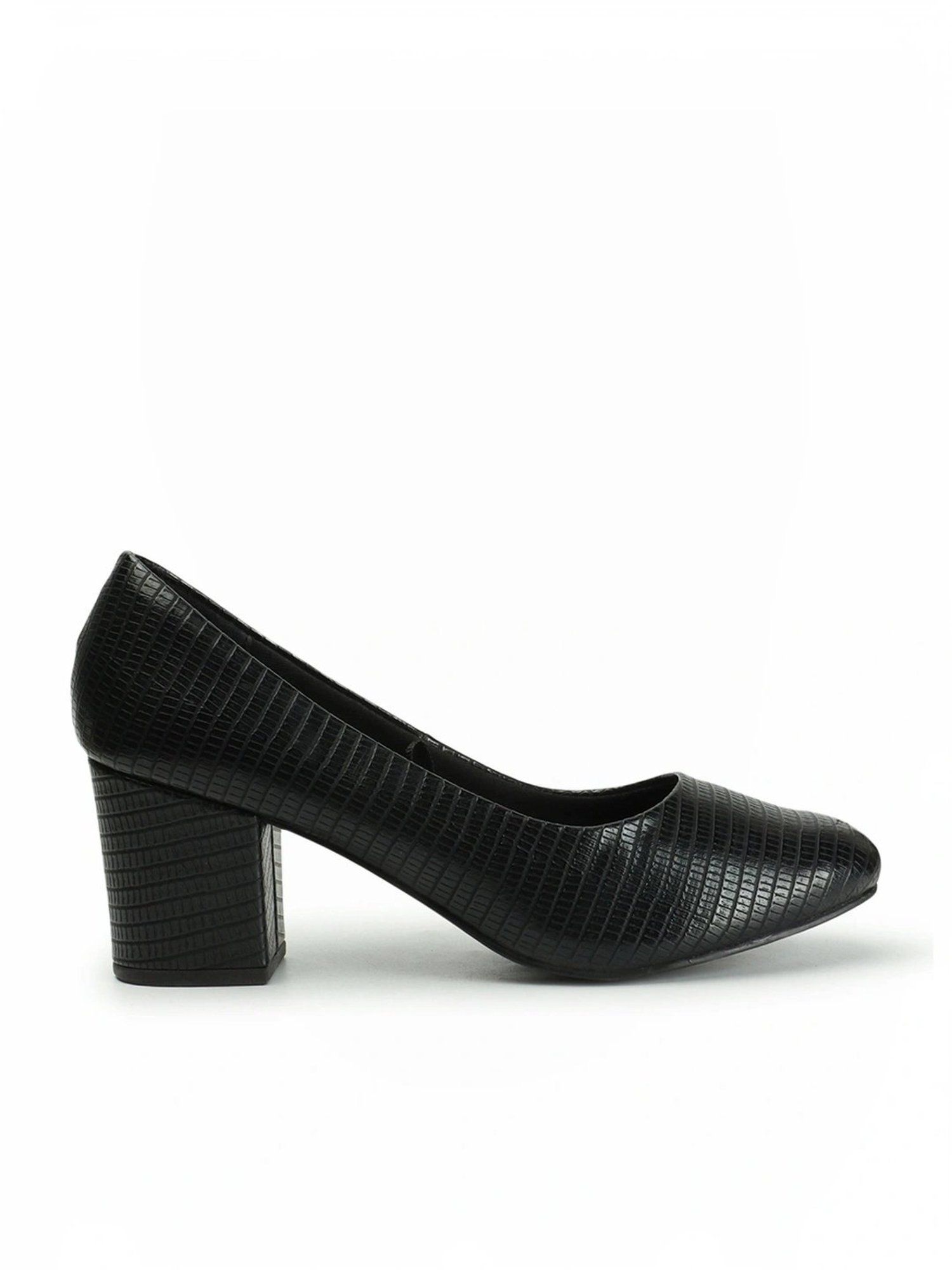 Carlton London Women's Black Casual Pumps
