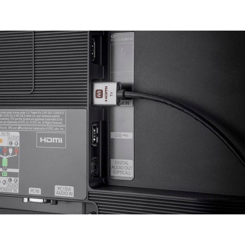 C2G 35ft 4K HDMI Cable with Gripping Connectors - Plenum Rated - 40 ft HDMI A/V Cable for Audio/Video Device