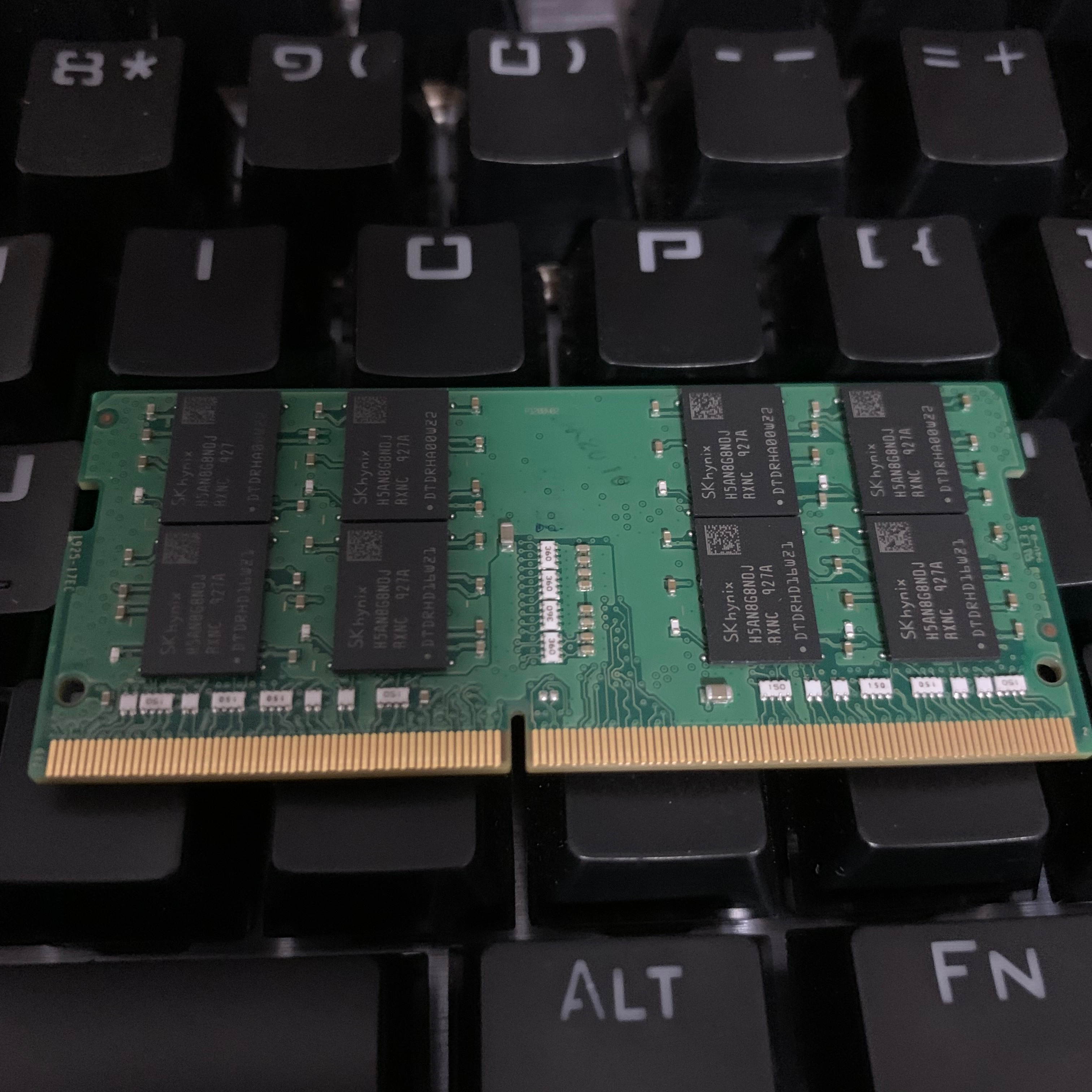 SK Hynix 16GB DDR4 2RX8 PC4-3200AA-SE1-11 HMA82GS6DJR8N-XN SODIMM Laptop Memory Ram