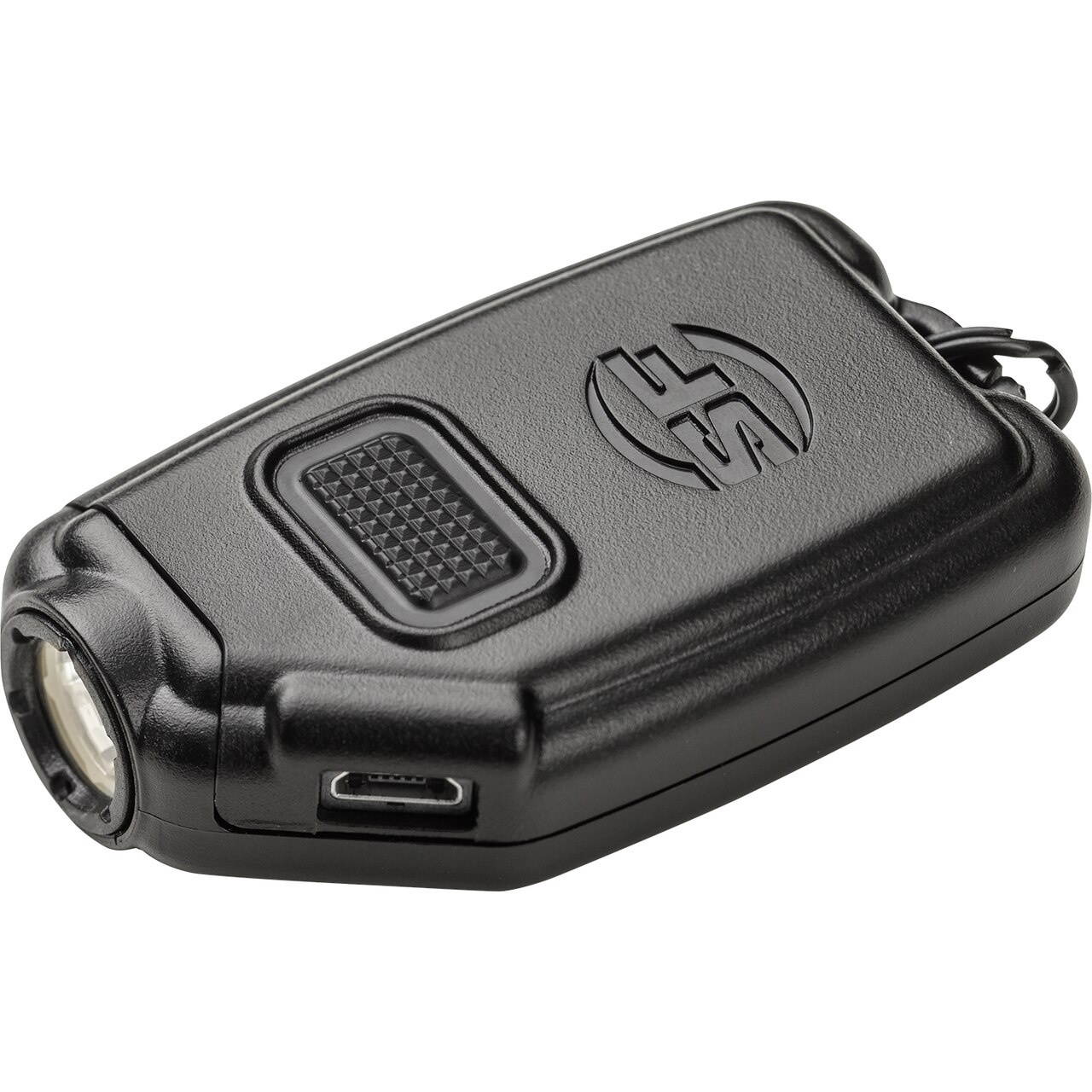 SureFire Sidekick 300-Lumen Ultra-Compact Triple-Output Keychain Light, Black