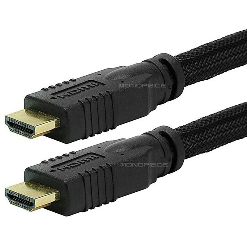 C2G 35ft 4K HDMI Cable with Gripping Connectors - Plenum Rated - 40 ft HDMI A/V Cable for Audio/Video Device