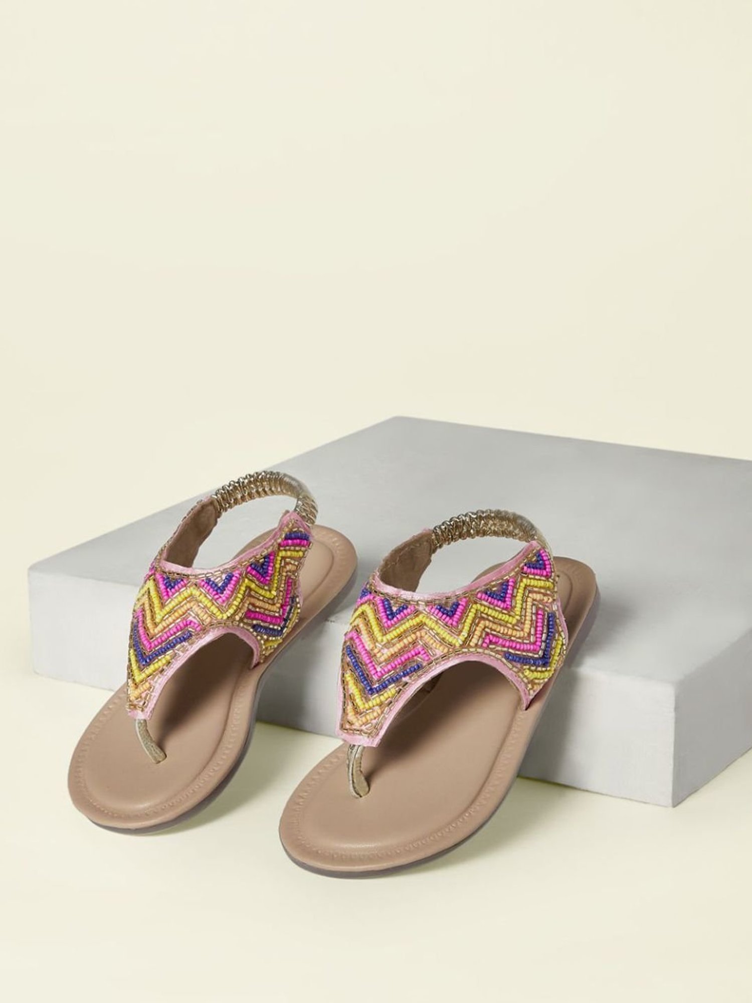 Pantaloons Junior Multicolor Ethnic Sandals