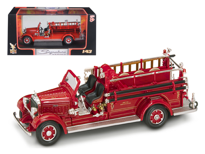 KME Predator Fire Engine "Los Angeles County Fire Department" Red "5 Alarm" Series Limited Edition to 750 pieces Worldwide 1/64 Diecast Model by Iconic Replicas