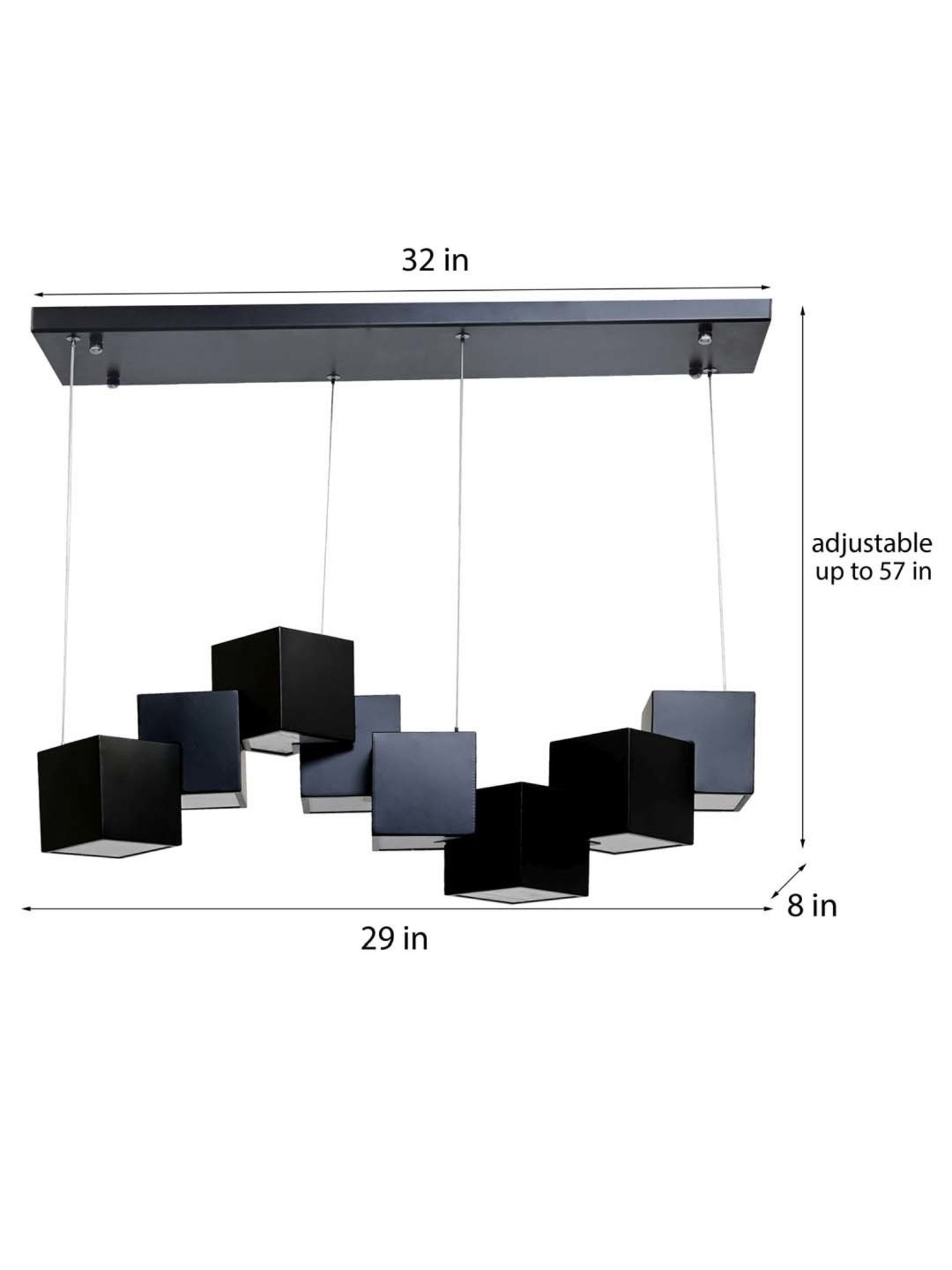 Fos Lighting Antique Brass Finish Allure 5 Light Chandelier - Set of 1