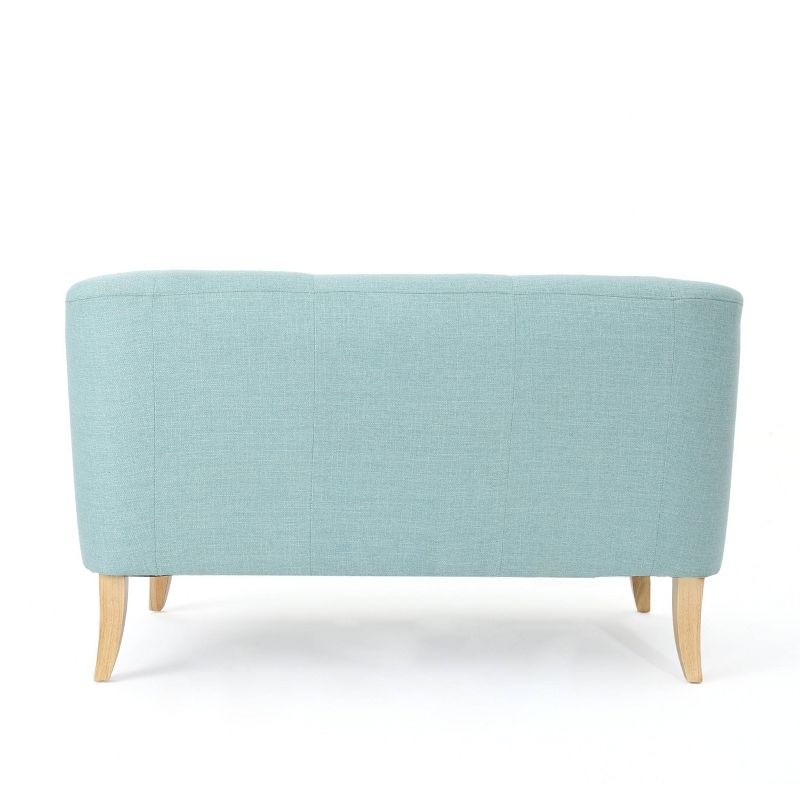 Ali Upholstered Loveseat Dark Shadow Blue - HOMES: Inside + Out