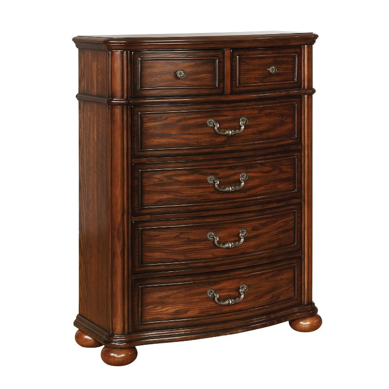 Laurencia 6 Drawer Chest Red - HOMES: Inside + Out