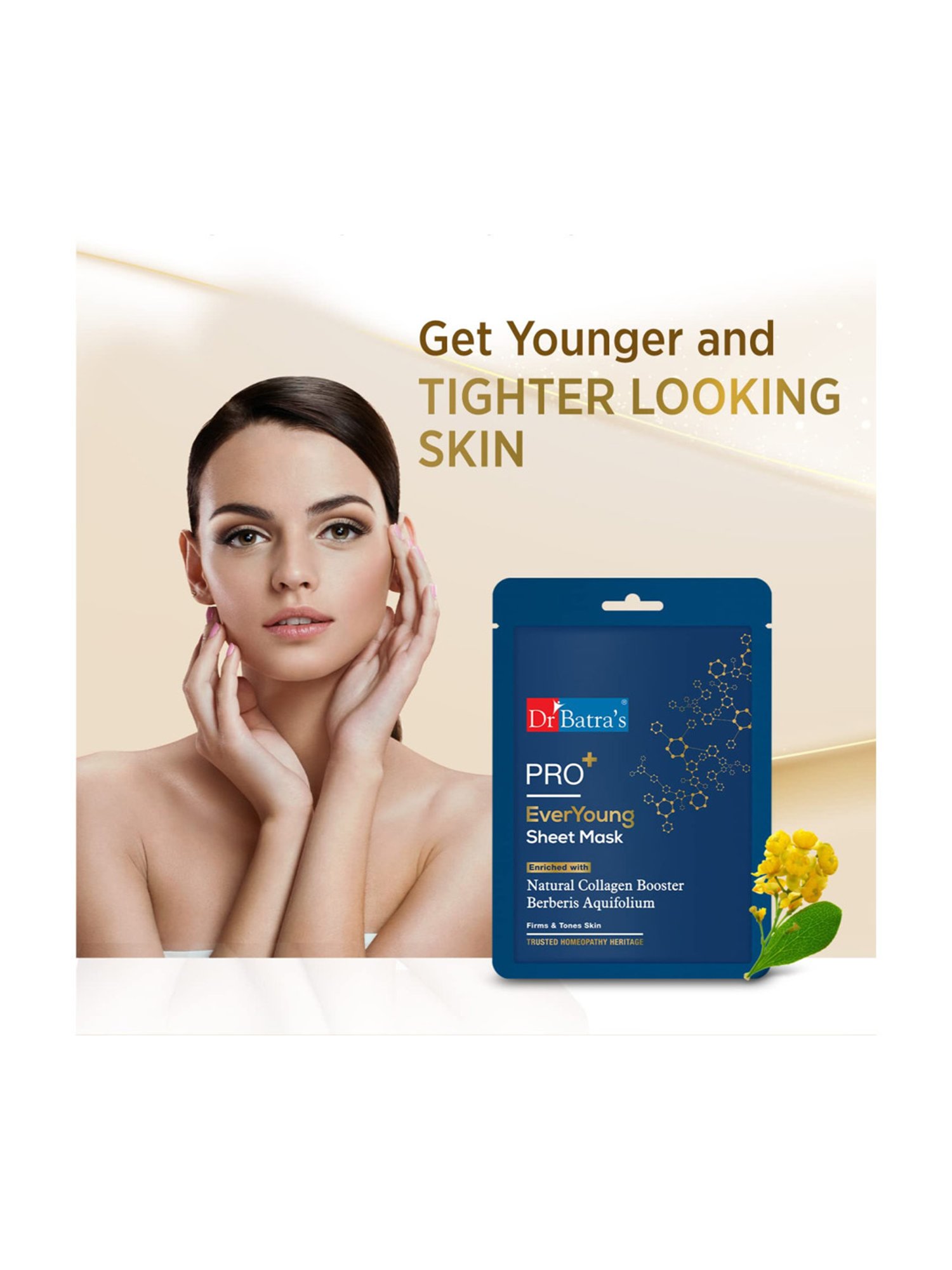 Dr. Batra's Pro+ EverYoung Sheet Mask - 25 gm