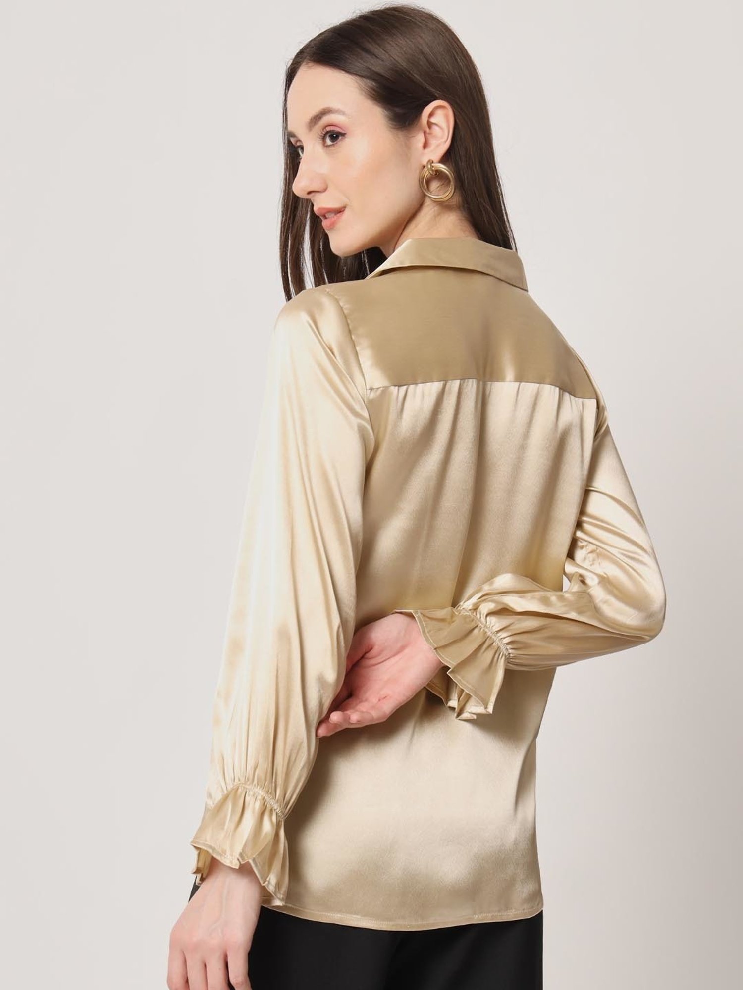 Trend Arrest Beige Regular Fit Shirt