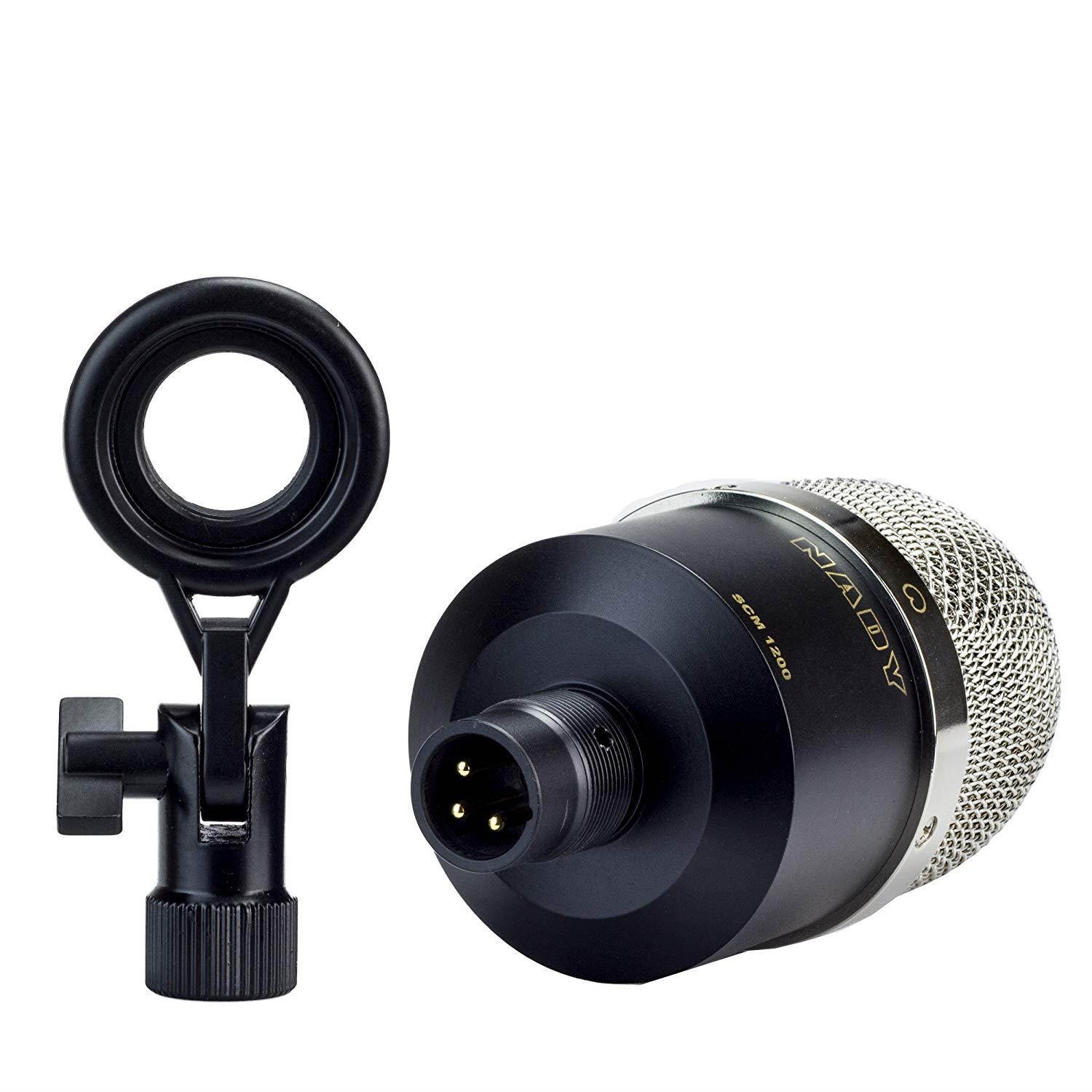 The SCM 1200 Studio Condenser Microphone is perfect for recording vocals, acoustic instruments, orchestras and choral groups, and room ambiance