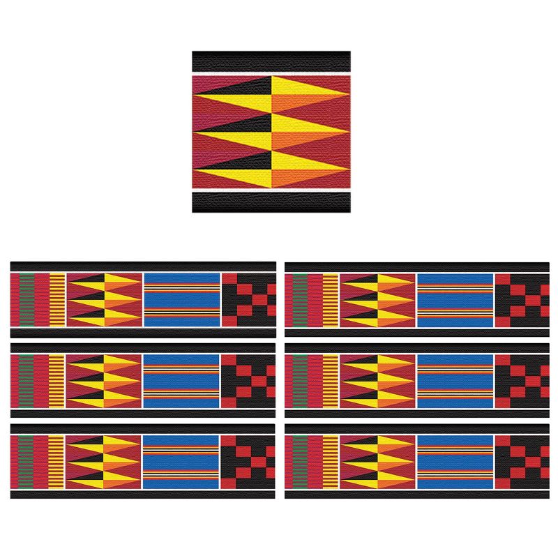 6pk 35.75' per pack African Weave Bolder Borders - TREND