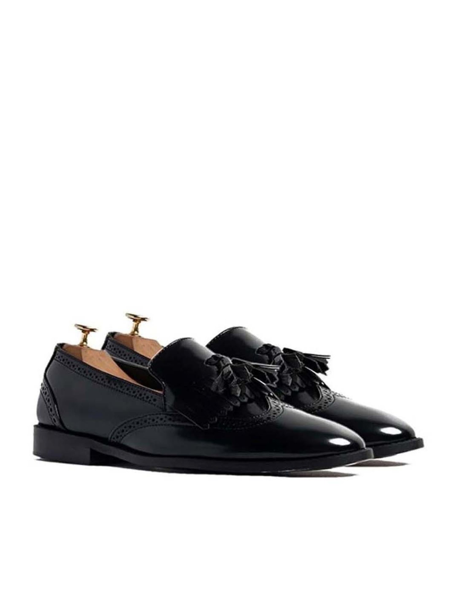 Griffin Men's Black Casual Mocassins