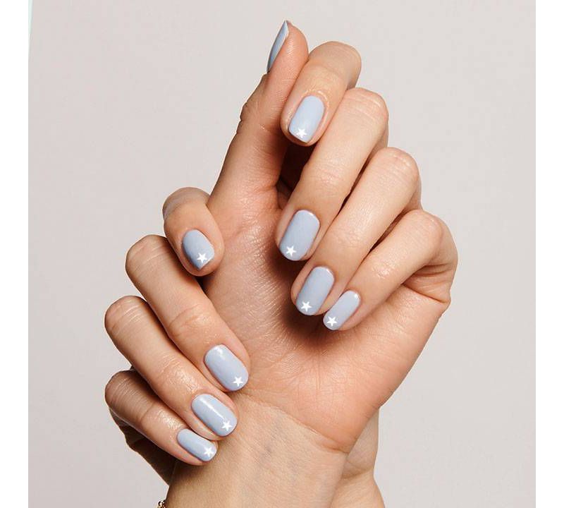 Olive & June Nail Art Stickers - White Stars