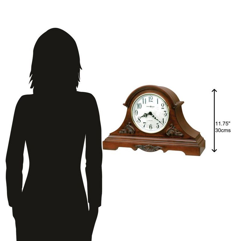 Howard Miller 635127 Howard Miller Sheldon Mantel Clock 635127 Americana Cherry