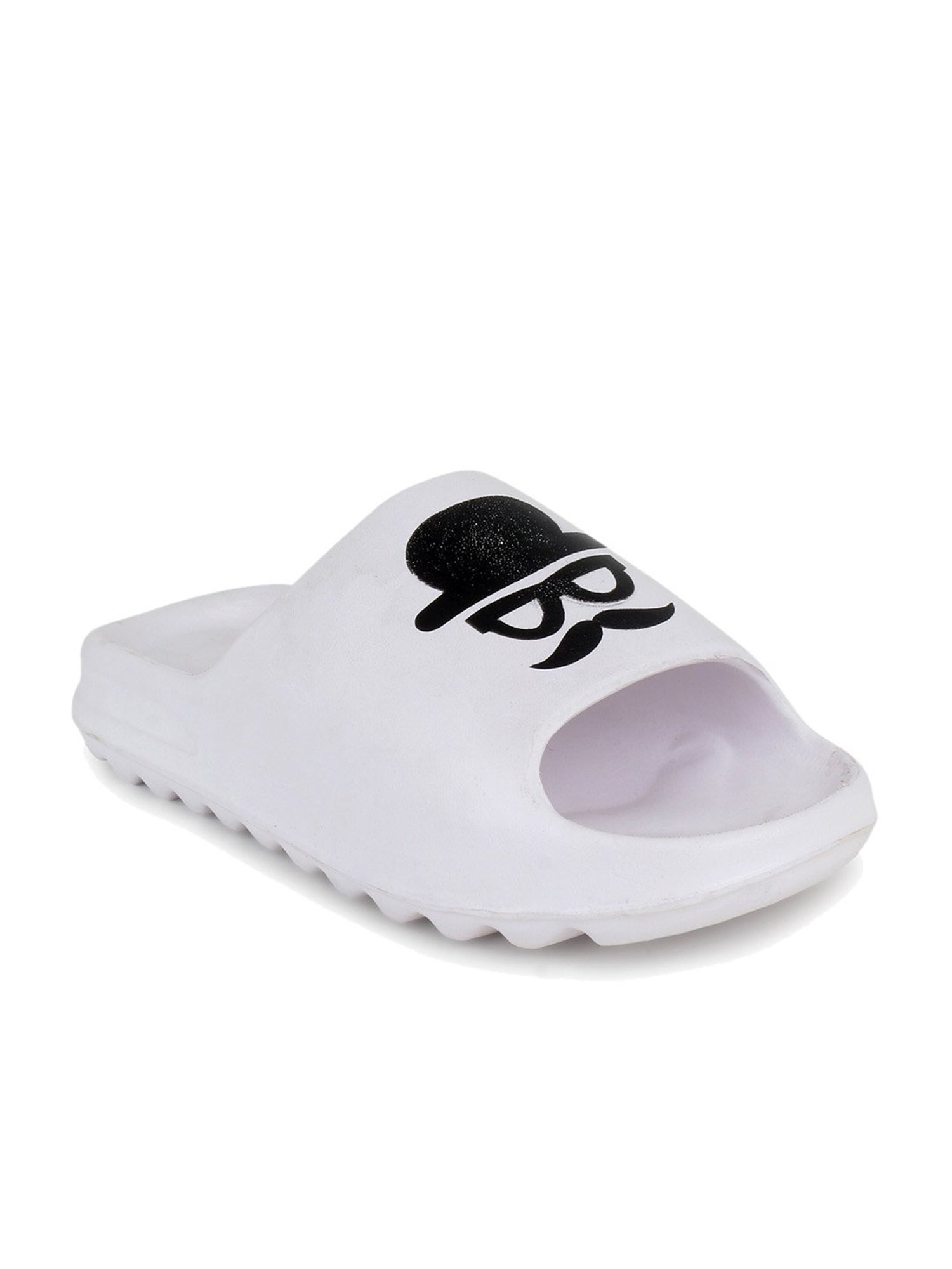 Pampy Angel Men's White Slides