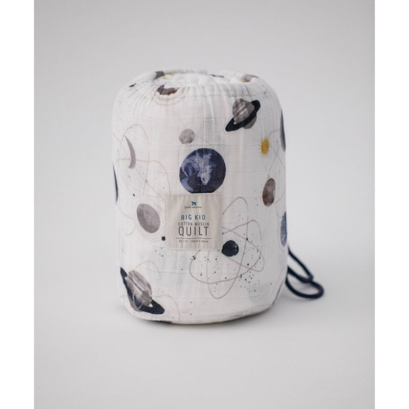 Little Unicorn Cotton Muslin Quilt Big Kid - Planetary