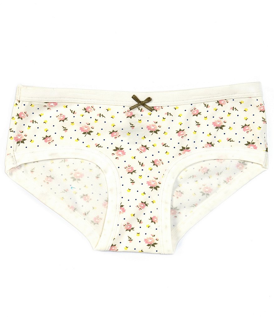 Copper Key Big Girls 6-16 Floral Hipster Panties
