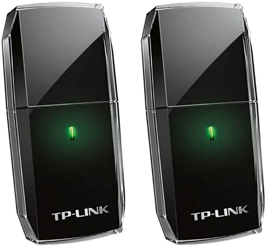 TP-Link Archer T2U AC600 Wireless Dual Band Adapter WiFi USB Connector (2 Pack)