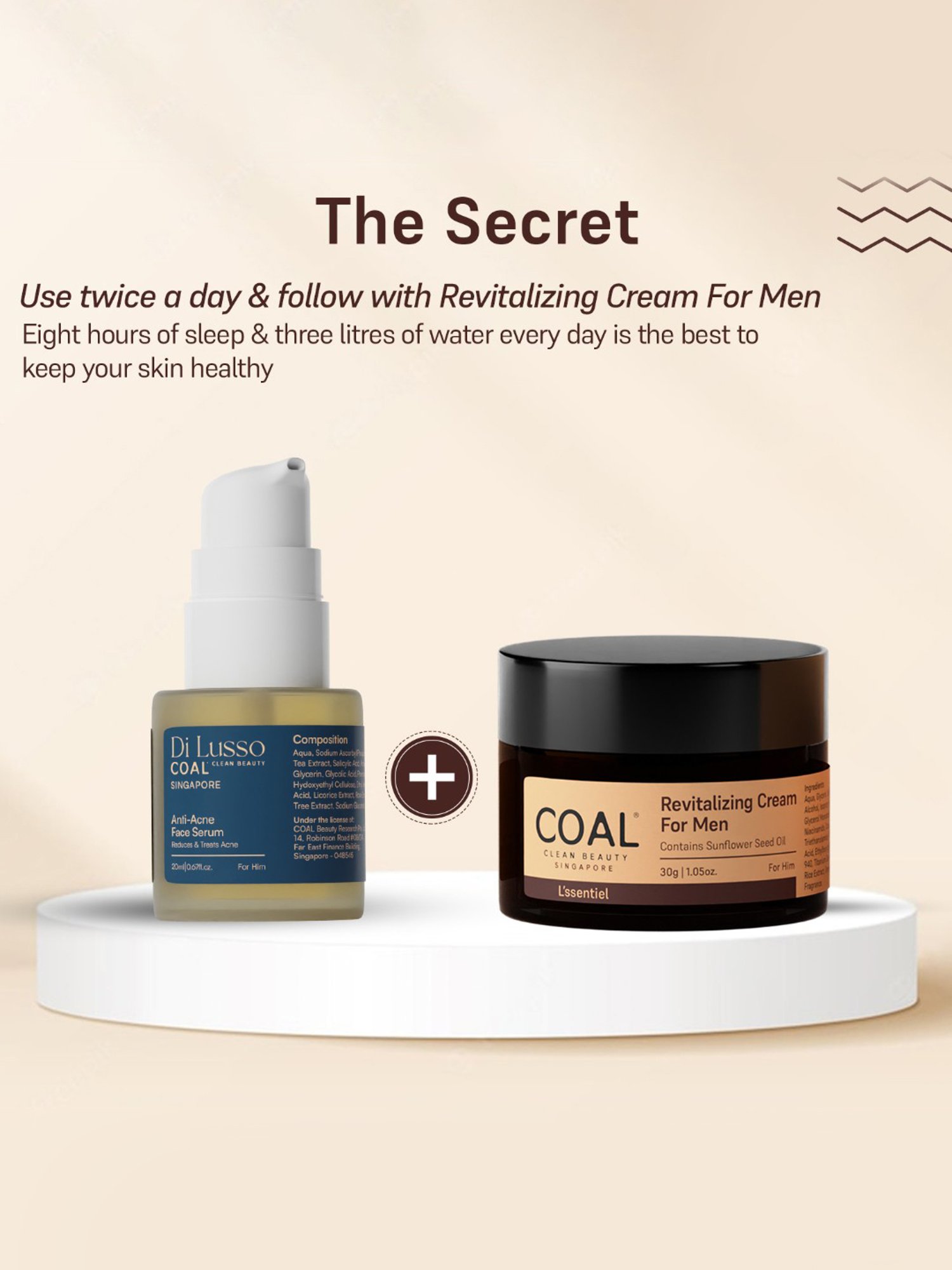 COAL Clean Beauty Anti-Acne Face serum - 20 ml