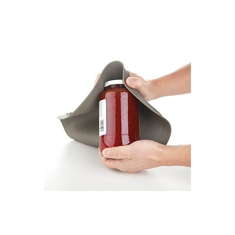 Solutions by Progressive Microwave Multi-Mat, Non-Stick Heat Resistant, 12" Inch Diameter, Protect From Spill Overs, Dishwasher Safe, Splatter Guard, Drying Mat, Trivet, Jar Opener, Hot Pad