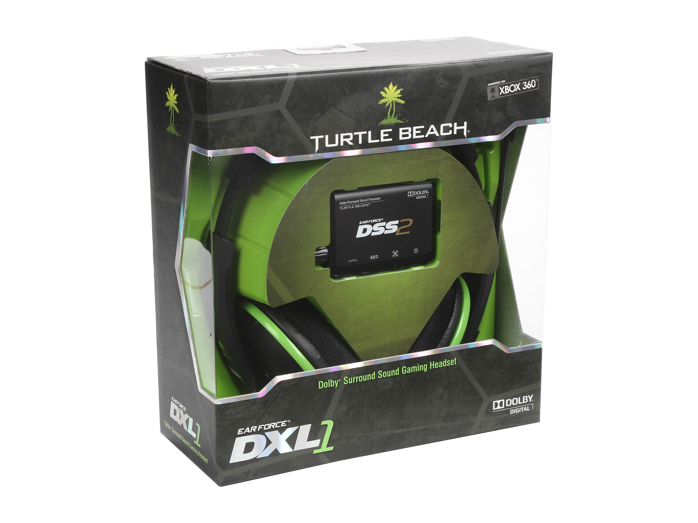 Turtle Beach Ear Force DXL1 Dolby Surround Sound Gaming Headset - Xbox 360