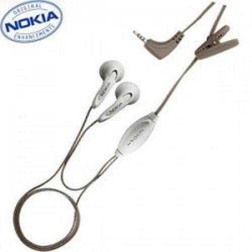 Nokia 2.5mm Dual Headset w/ Mic for N-Gage QD 8801 7380 7370 7280 6600 6590i
