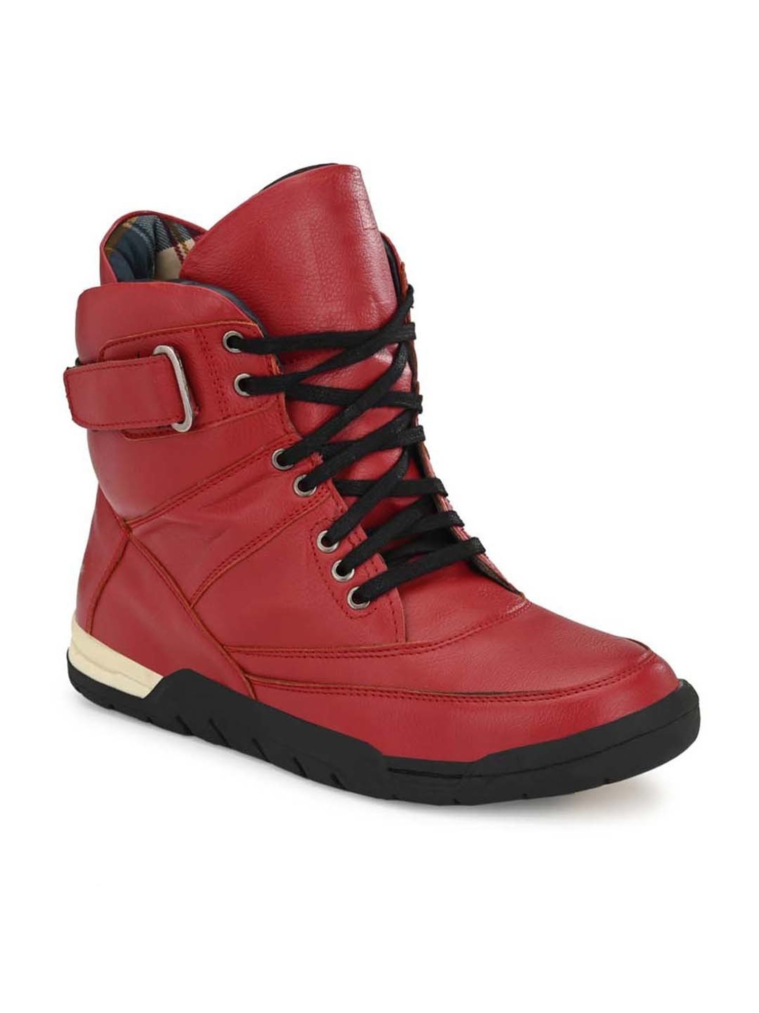 Eego Italy Men's Red Casual Boots