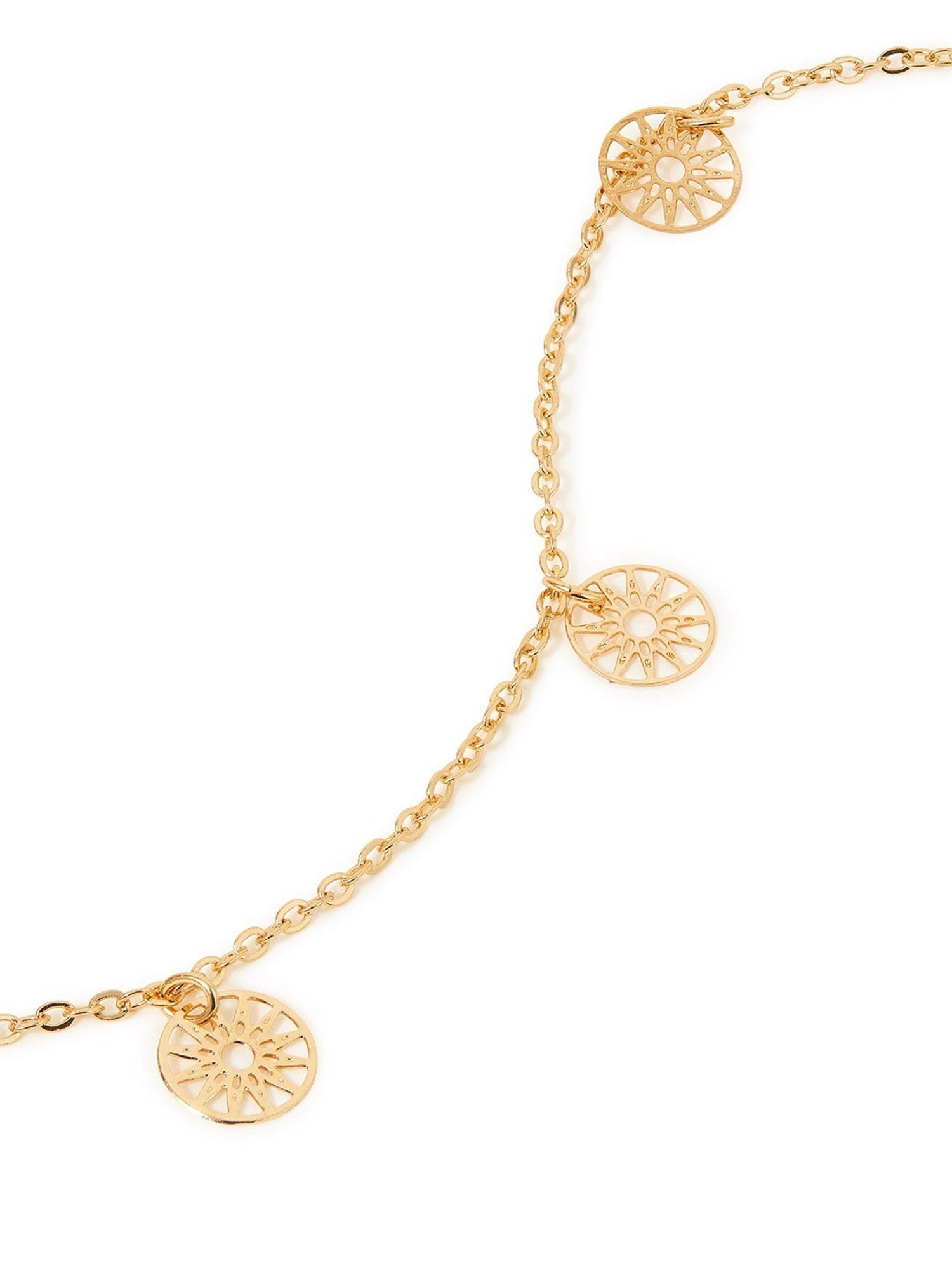 Accessorize London Filigree Station Necklace