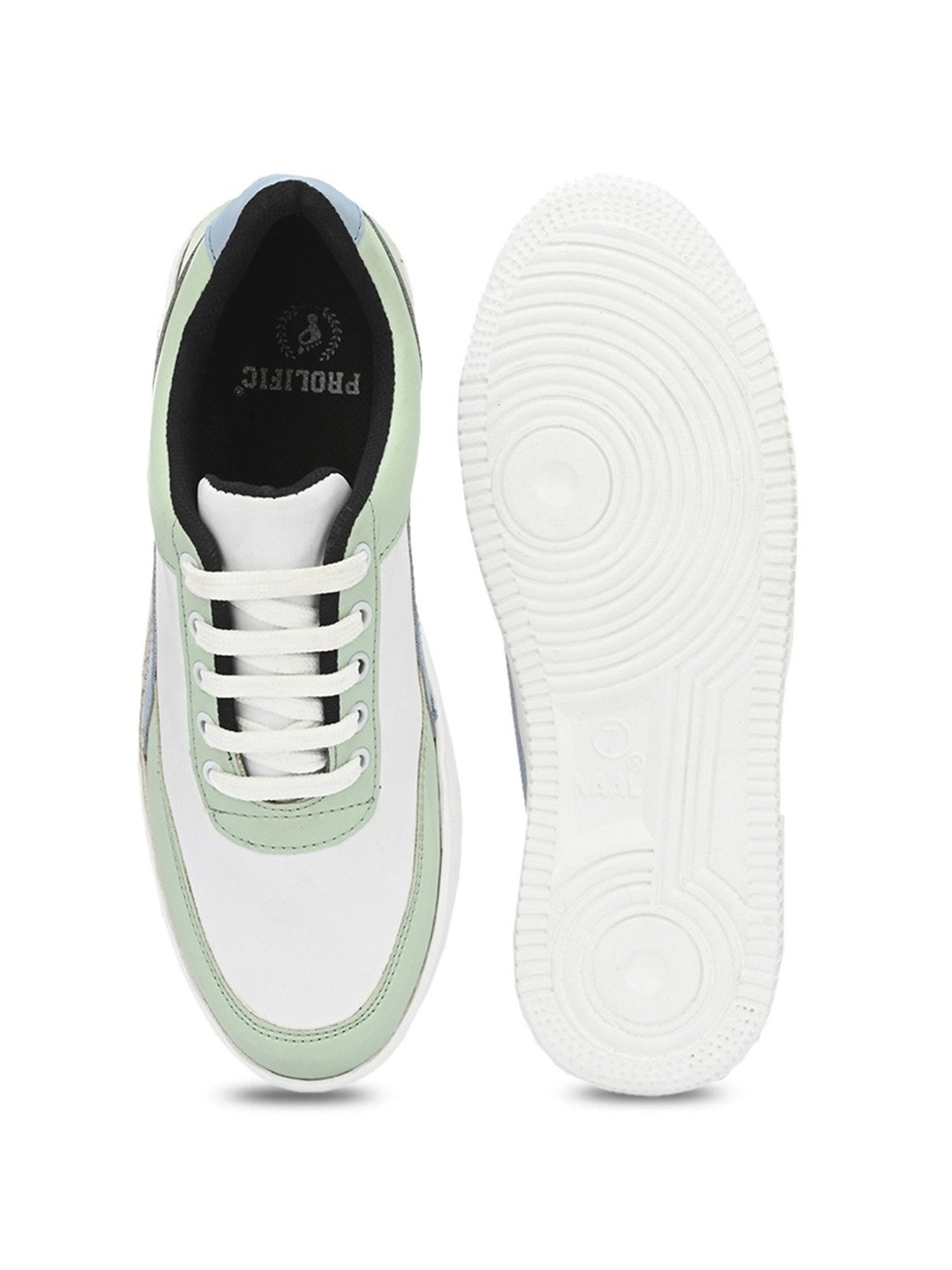 Prolific Men's Green Casual Sneakers