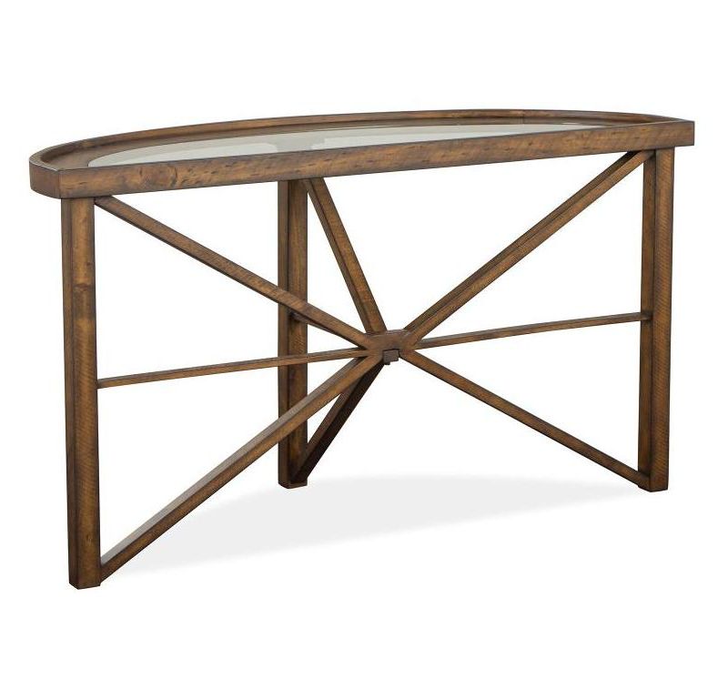 Magnussen T5083 Kirkpatrick Demilune Sofa Table