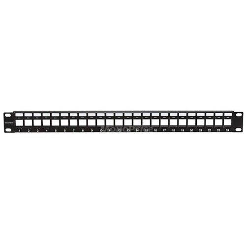Monoprice 24-port Keystone Jack Panel