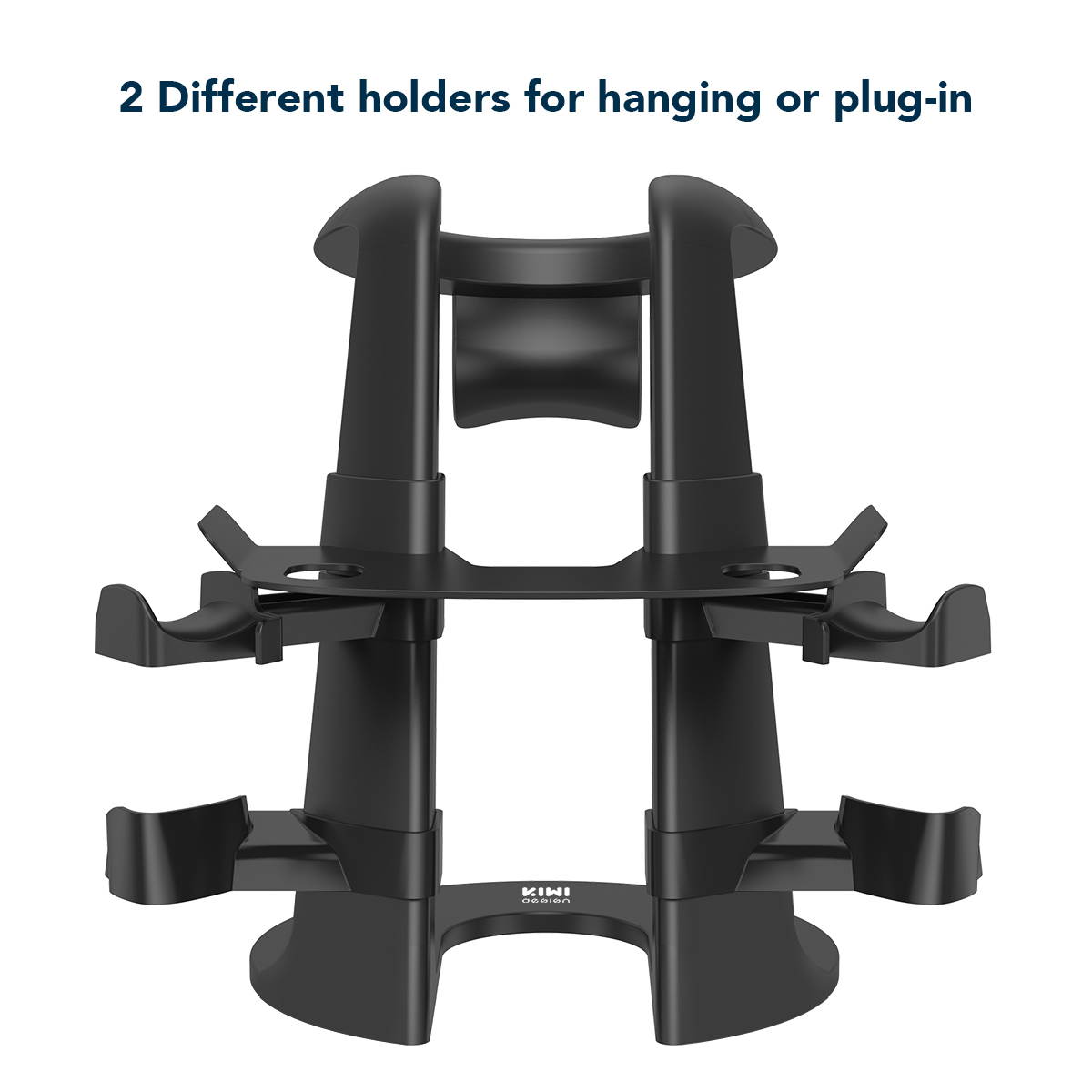 KIWI design VR Stand Headset Display And Controller Holder Mount Station For Oculus Quest2/Rift S/GO/HTC Vive /Valve Index
