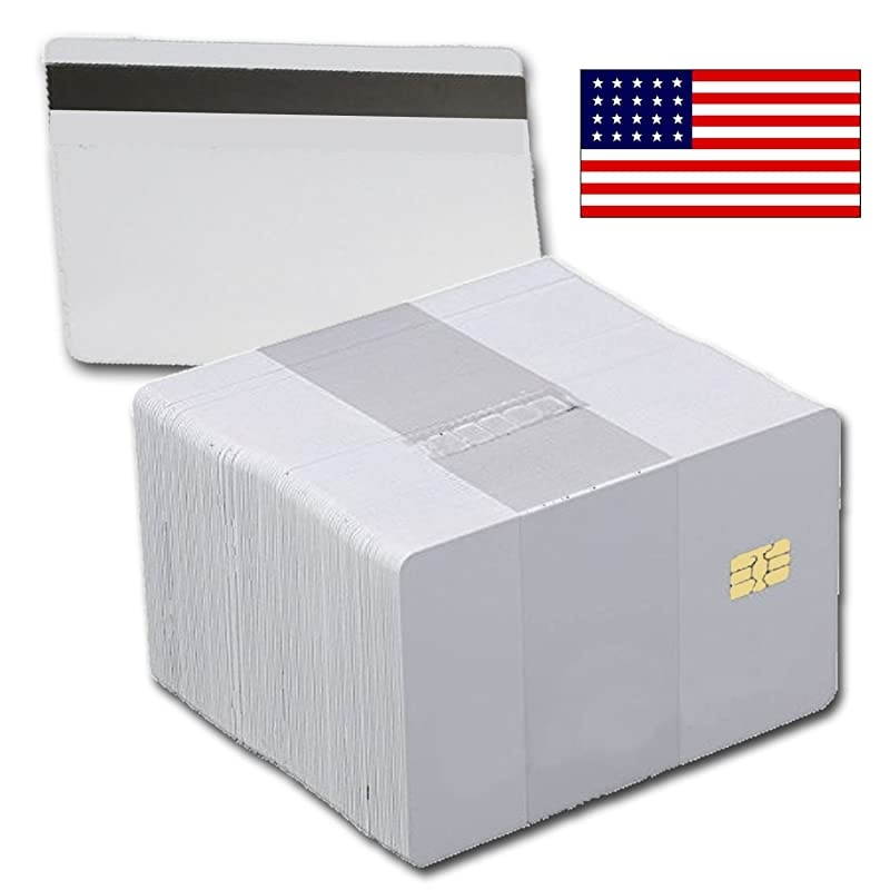Pack SLE4442 Chip Cards with HiCo Magnetic Stripe PVC SLE 4442
