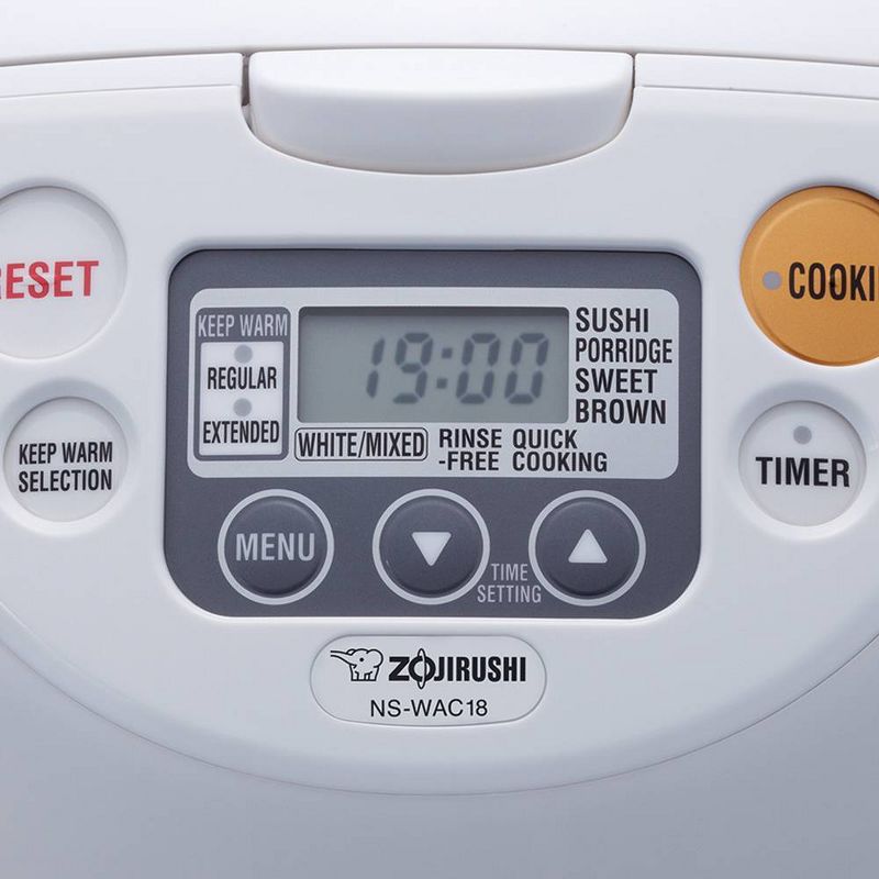 Zojirushi Micom 10-Cup Rice Cooker & Warmer - Cool White