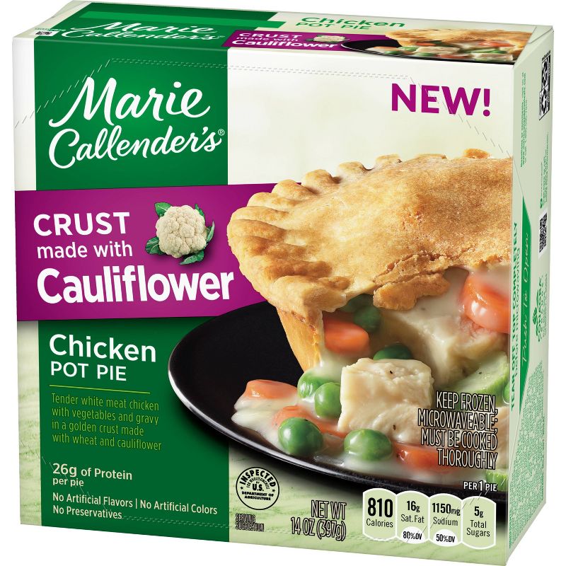 Marie Callender's Cauliflower Crust Chicken Frozen Pot Pie - 14oz