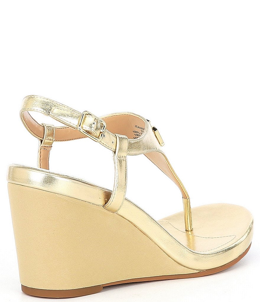 Lauren Ralph Lauren Jeannie Metallic Wedges