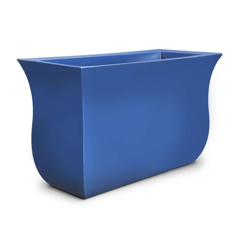 22" Valencia Trough Rectangular Planter Neptune Blue - Mayne