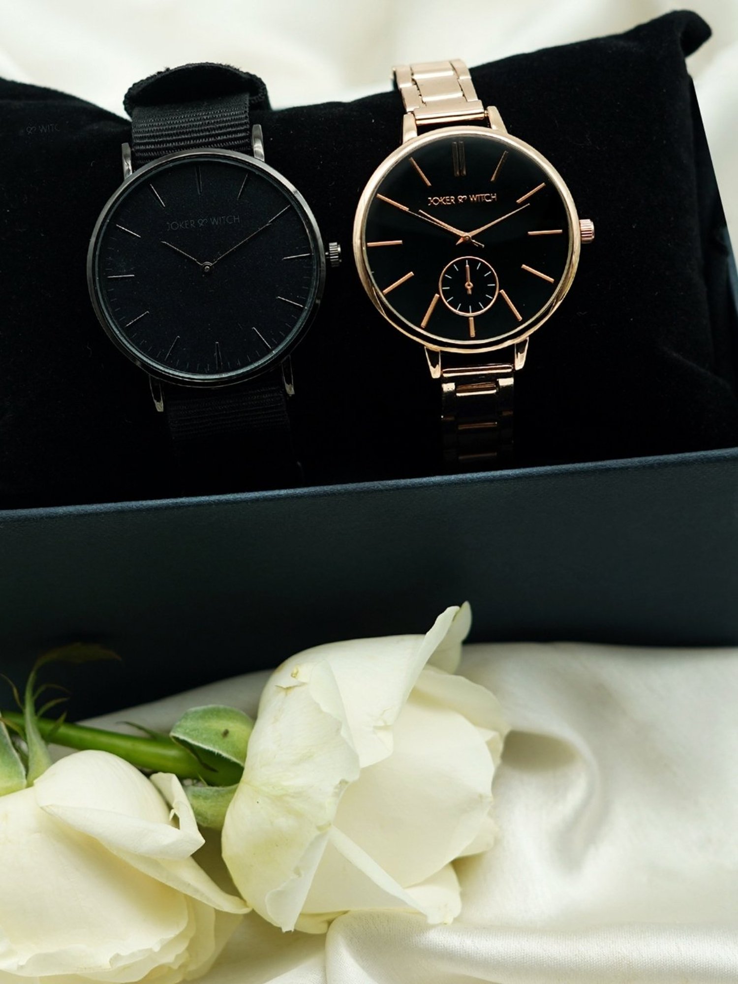 Joker & WItch JWCW183 Analog Couple Watch