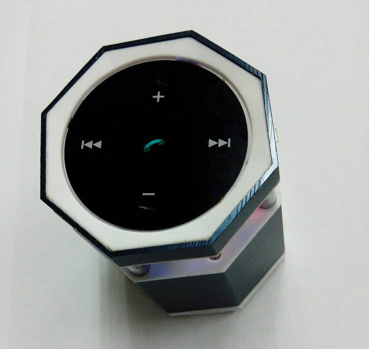 Mini Bluetooth Wireless Stereo Speaker TF-Card Slot Handfree Car Speakers LED Flashing Projector Loudspeaker Touch-Control Design