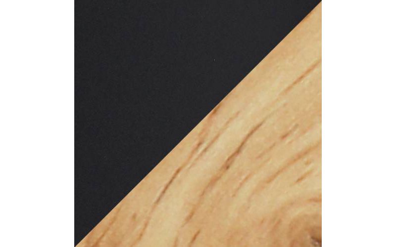 Wood Interlocked Triangular Table Lamp with Fabric Shade Natural - Simple Designs